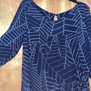 Manuhealii Womens Top Sz M
